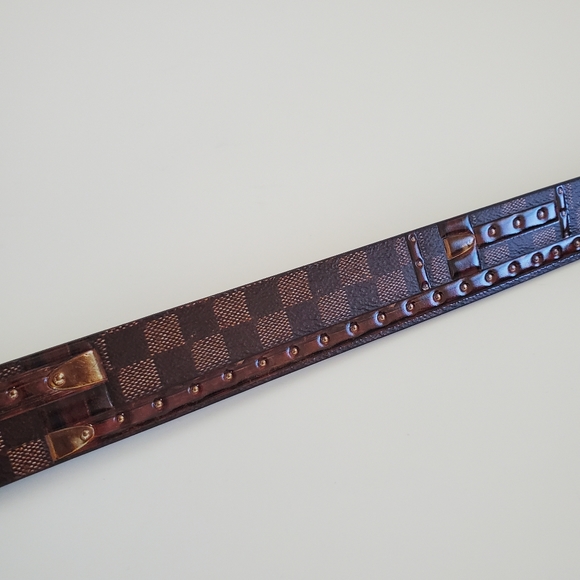 LOUIS VUITTON Transformed Trunk Damier Belt - Picture 3 of 10